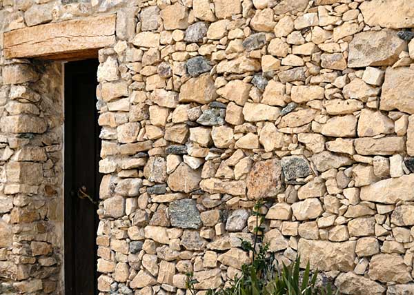 muro de piedra Rehabilitación Antiguo Pajar